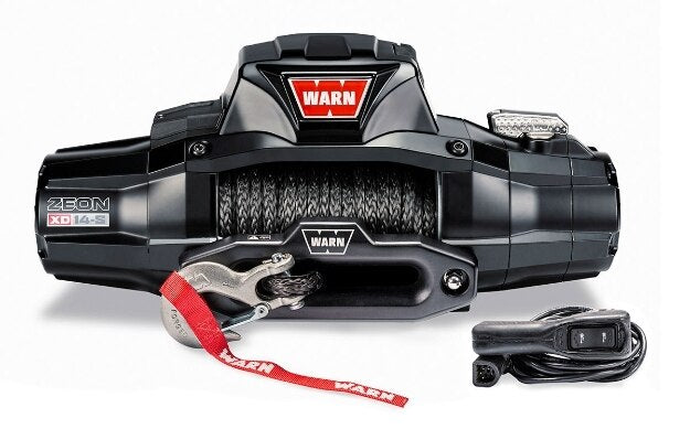 WARN ZEON XD synthetic rope electric winch available from 4Matt Campers in Cape Town