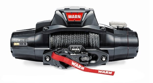 WARN ZEON XP synthetic rope electric winch available from 4Matt Campers in Cape Town