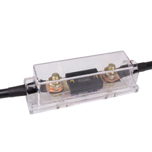 Renogy ANL fuse holder with battery cables fitted