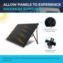 Renogy solar suitcase adjustable aluminium kickstand