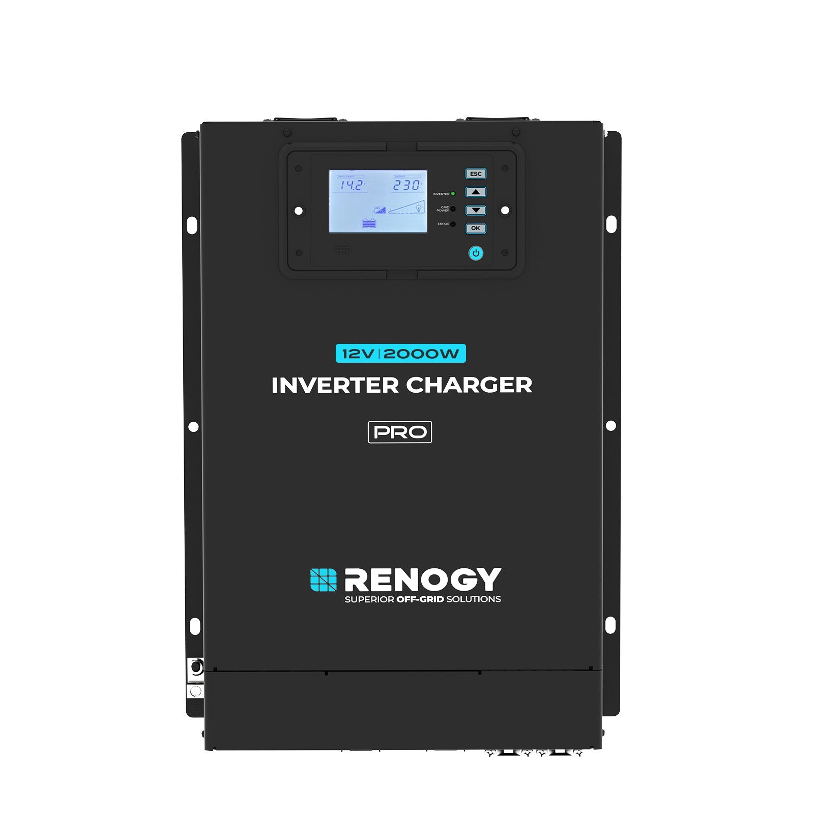 Renogy Pro 12V 2000W HF inverter charger 230V for caravans and campers, Cape Town, Western Cape