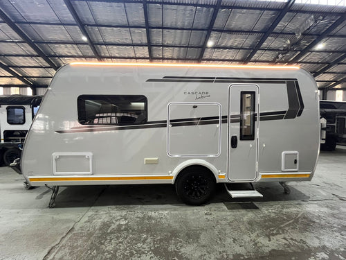 2025 Cascade Bordeaux Roam pre-owned caravan available from 4Matt Campers in Bellville Cape Town