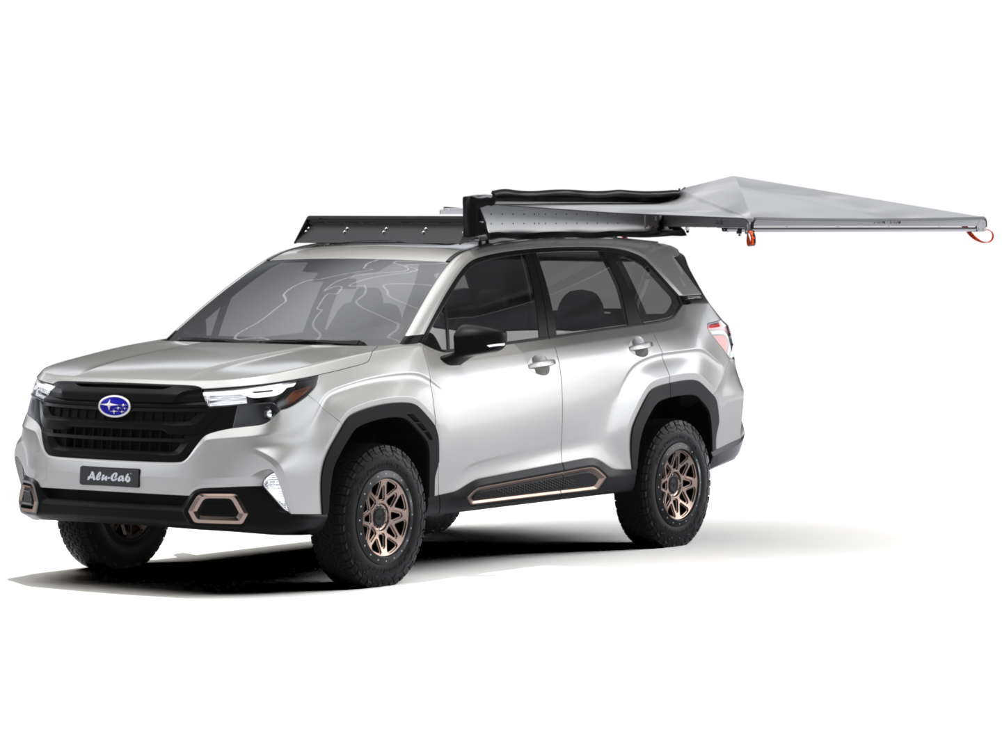 Alu-Cab 270° Shadow Awning 2.0m available from 4Matt Campers in Cape Town