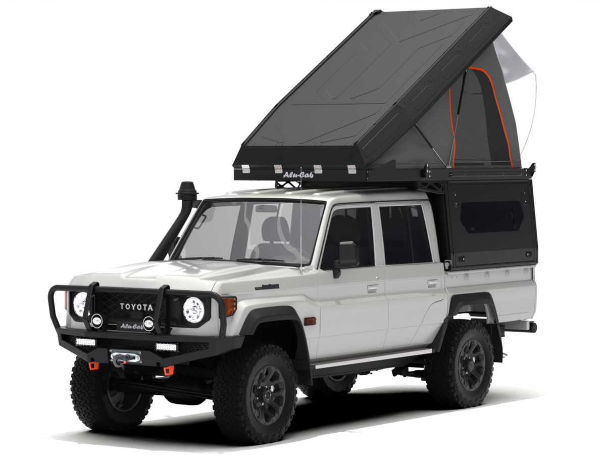 Alu-Cab Land Cruiser ModCAP Camper canopy base and camper tent