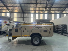 2017 GT Camper off-road trailer side profile, packed for travel, at 4Matt Campers Cape Town