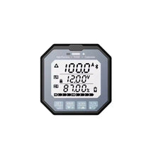 Flex battery monitor with touch control