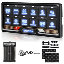 Flex 12-gang Bluetooth switch panel