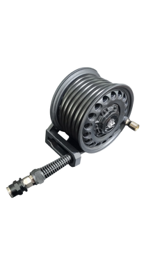 Flex retractable air hose reel with 7m hose