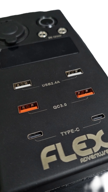 Flex Mini DC control box with USB, USB-C and Anderson ports, photo 2