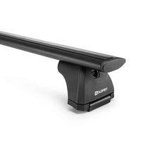Holdfast FR black wingbar roof rack on a Ford Everest Sport