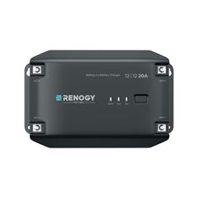 Renogy 12V 20A DC-DC battery charger for caravans and campers, available from 4Matt Campers in Cape Town, Western Cape
