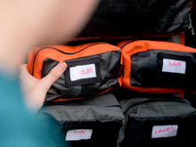Alu-Cab Modular Duffle fold-up bag with zippered mesh packing bags, photo 5