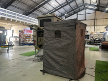 2025 Bush Lapa Miskruier shower awning erected as a private ensuite at camp — used off-road caravan Western Cape (view 13)
