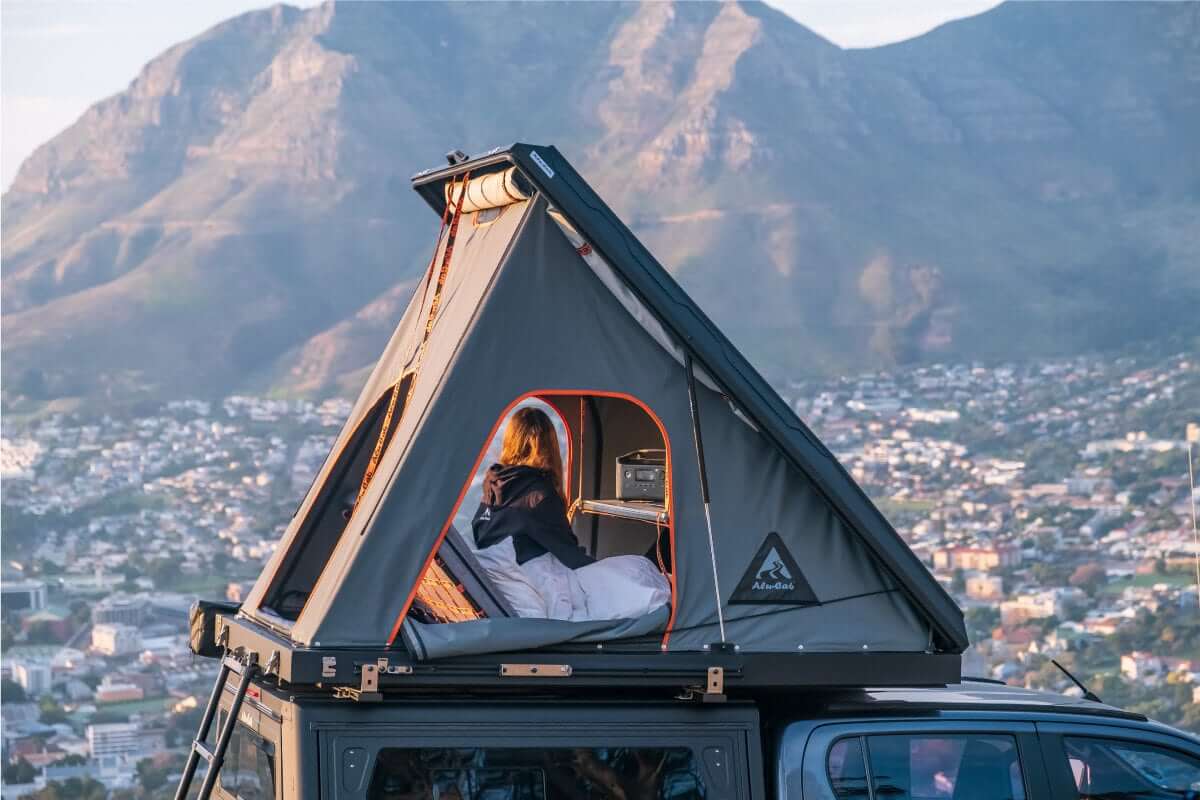 Alu-Cab Gen 3-R rooftop tent reclining backrest
