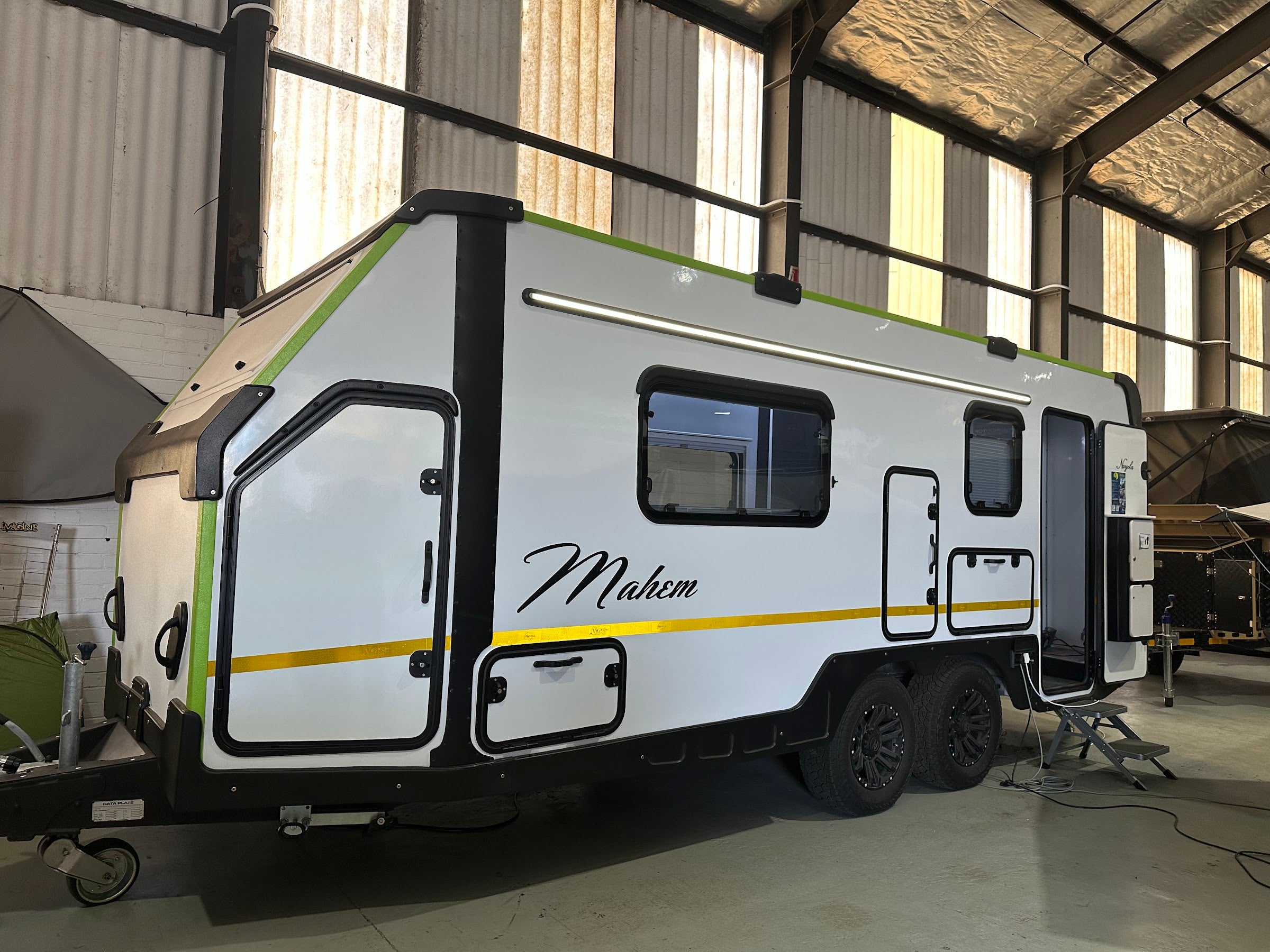 2025 Nayela Mahem pre-owned off-road caravan available from 4Matt Campers in Bellville Cape Town