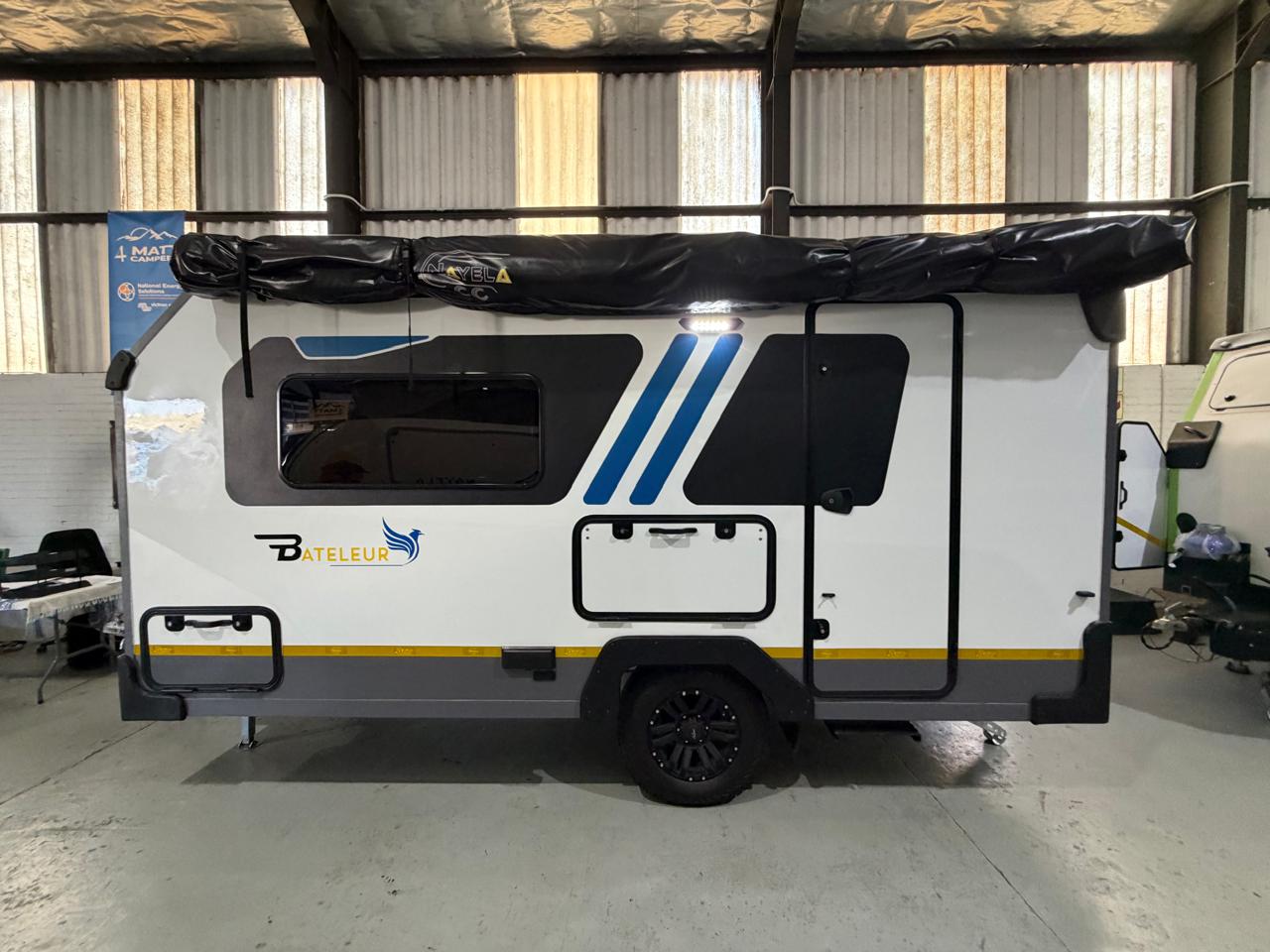 2026 Nayela Bateleur pre-owned off-road caravan available from 4Matt Campers in Bellville Cape Town