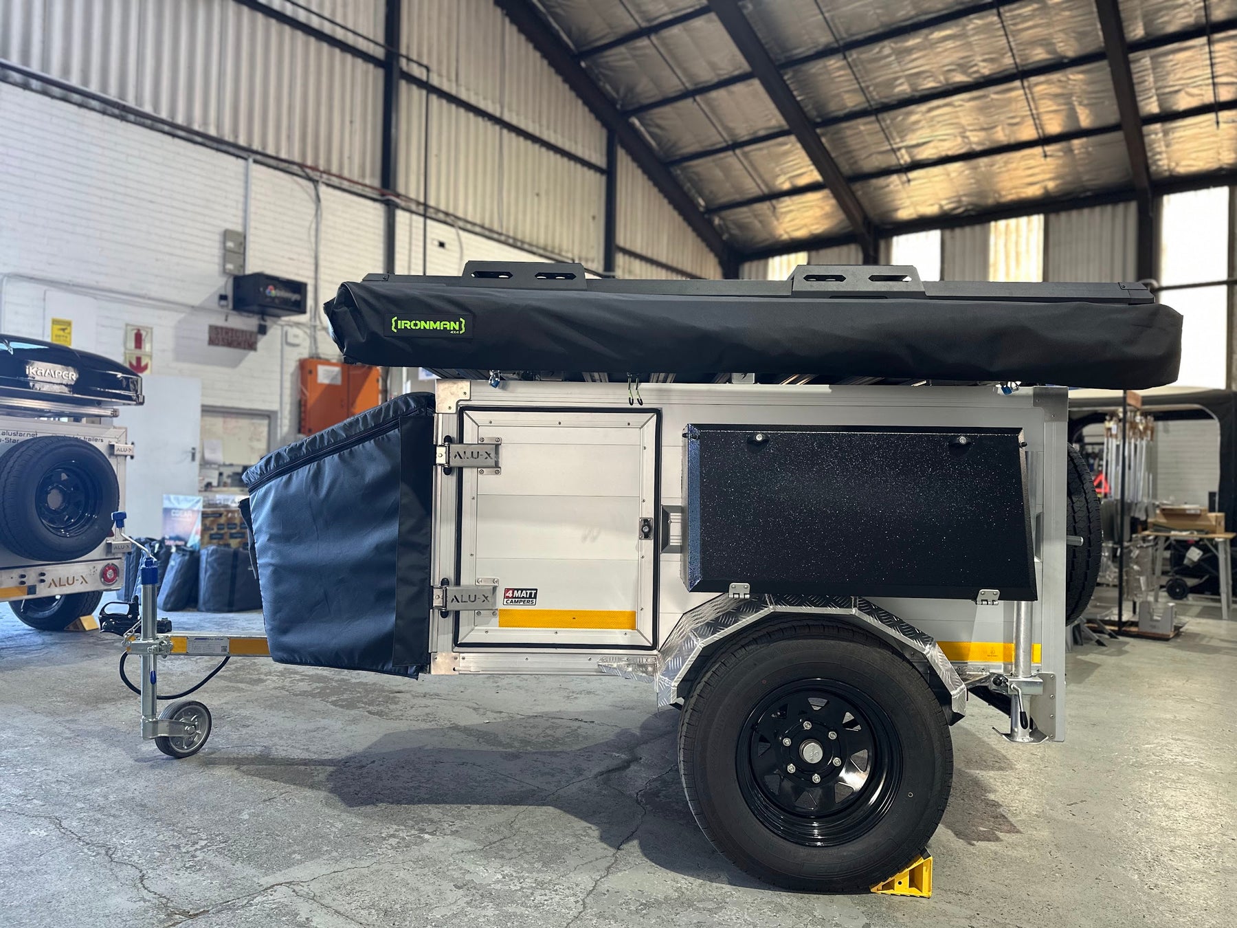 2026 Alu-Star Alu-X Camper pre-owned off-road trailer available from 4Matt Campers in Bellville Cape Town