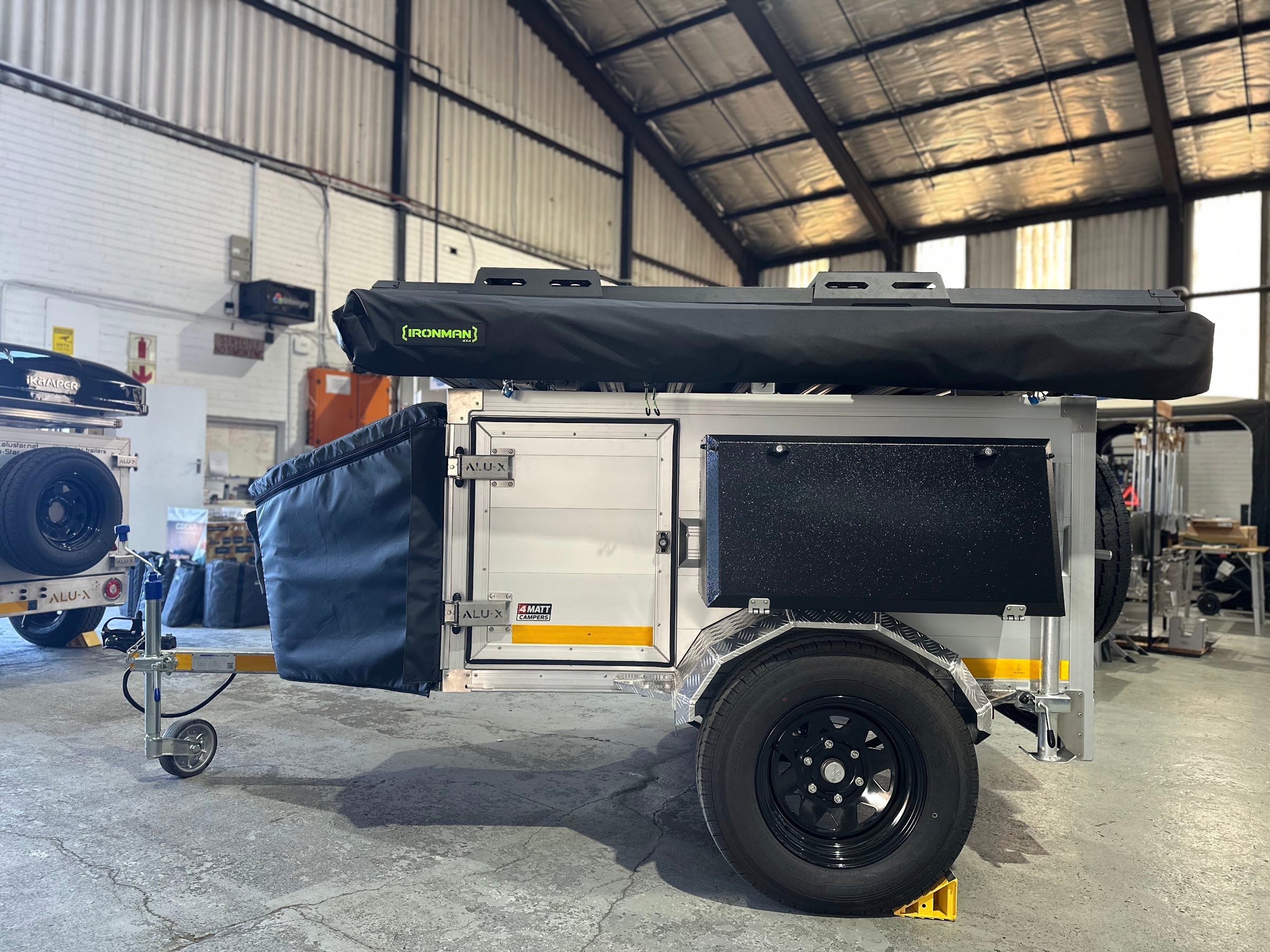 2026 Alu-Star Alu-X Camper pre-owned off-road trailer available from 4Matt Campers in Bellville Cape Town