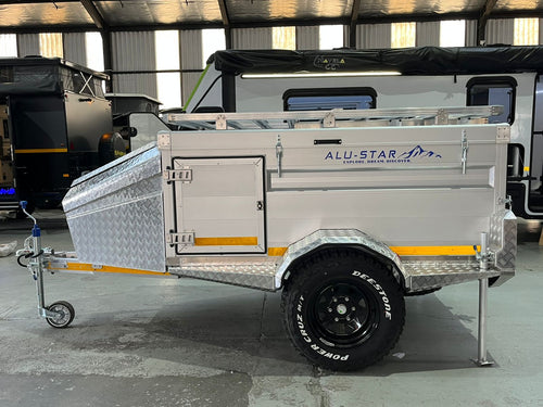 2026 Alu-Star Tracker pre-owned off-road trailer available from 4Matt Campers in Bellville Cape Town