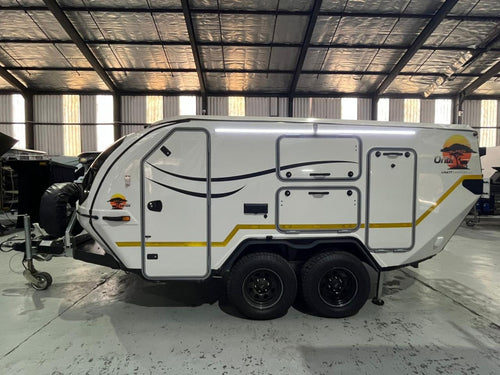 2026 Nayela Oribi #F32 pre-owned demo off-road caravan available from 4Matt Campers in Bellville Cape Town