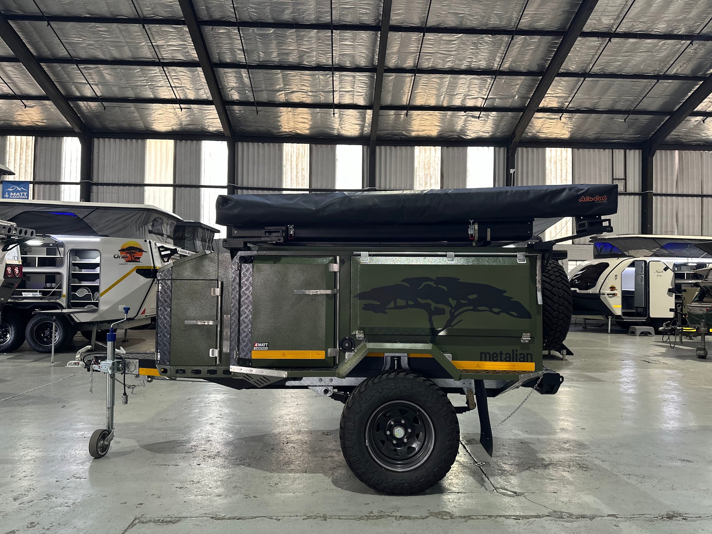 2026 Metalian Maxi pre-owned off-road trailer available from 4Matt Campers in Bellville Cape Town