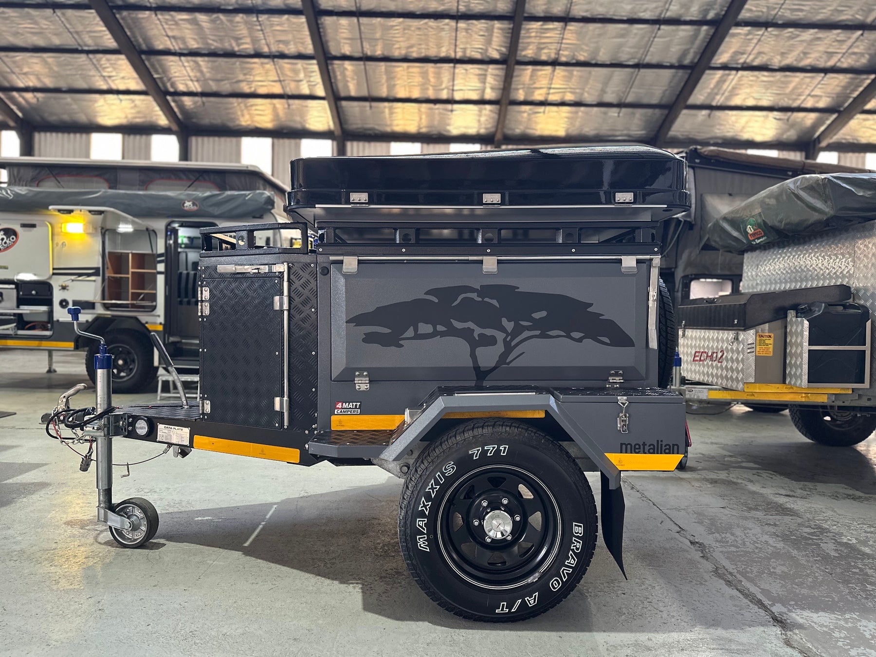 2025 Metalian Genie pre-owned off-road trailer available from 4Matt Campers in Bellville Cape Town