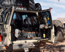 Alu-Cab rear door Molle plates on a Toyota Land Cruiser 76, photo 2