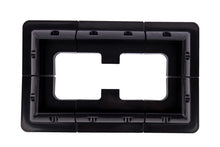 Renogy solar corner bracket fitted to a panel frame
