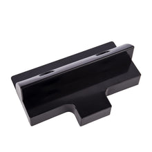 Renogy solar panel corner brackets mounted on a vehicle roof