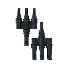 Renogy 3-to-1 solar branch connectors MMMF and FFFM pair