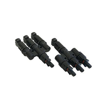 Renogy branch connector pair shown from both ends