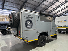 2021 Bush Lapa Baobab 4: rear view with the lockable spare wheel