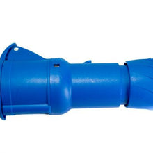 CBE 220V female CEE socket in blue, photo 2