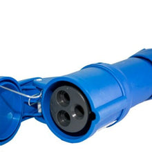 CBE 220V female CEE socket in blue, photo 3