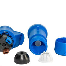 CBE 220V female CEE socket in blue, photo 4