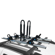 Holdfast Top Runner Pro roof rack bike carrier with bikes mounted, photo 3