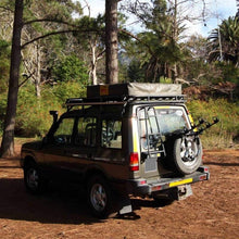 Holdfast Wheelie 3-Bike Carrier mounted on a spare wheel, photo 3