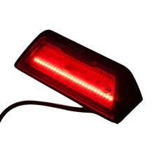 Flex 45 degree dual colour LED angled work light, white and red, photo 3
