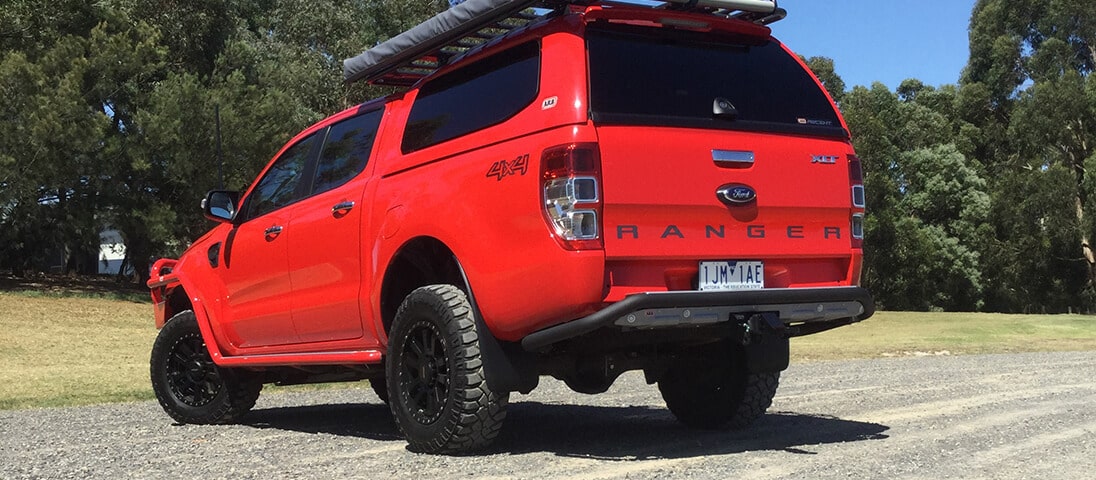 ARB Summit Rear Step Tow Bar — PX Ranger 2011 on