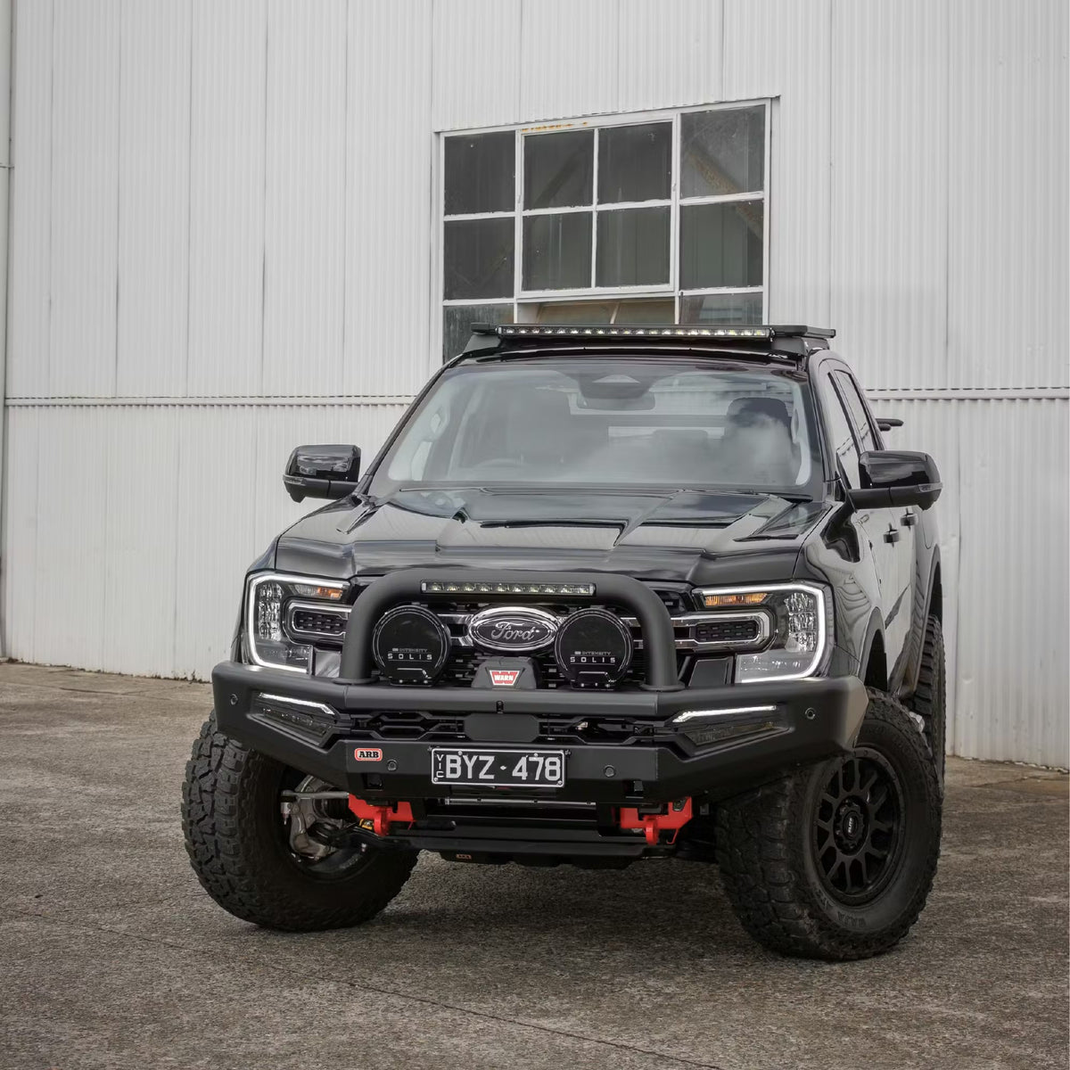 ARB Summit Sahara Bar — Ford Ranger NextGen (no camera, 4 sensors)