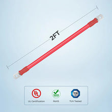 Renogy 2FT fuse cable length and certification marks