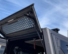 Alu-Cab Contour Canopy rear security window grid in black, photo 4