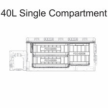 National Luna 40L drawer fridge basket detail from 4Matt Campers