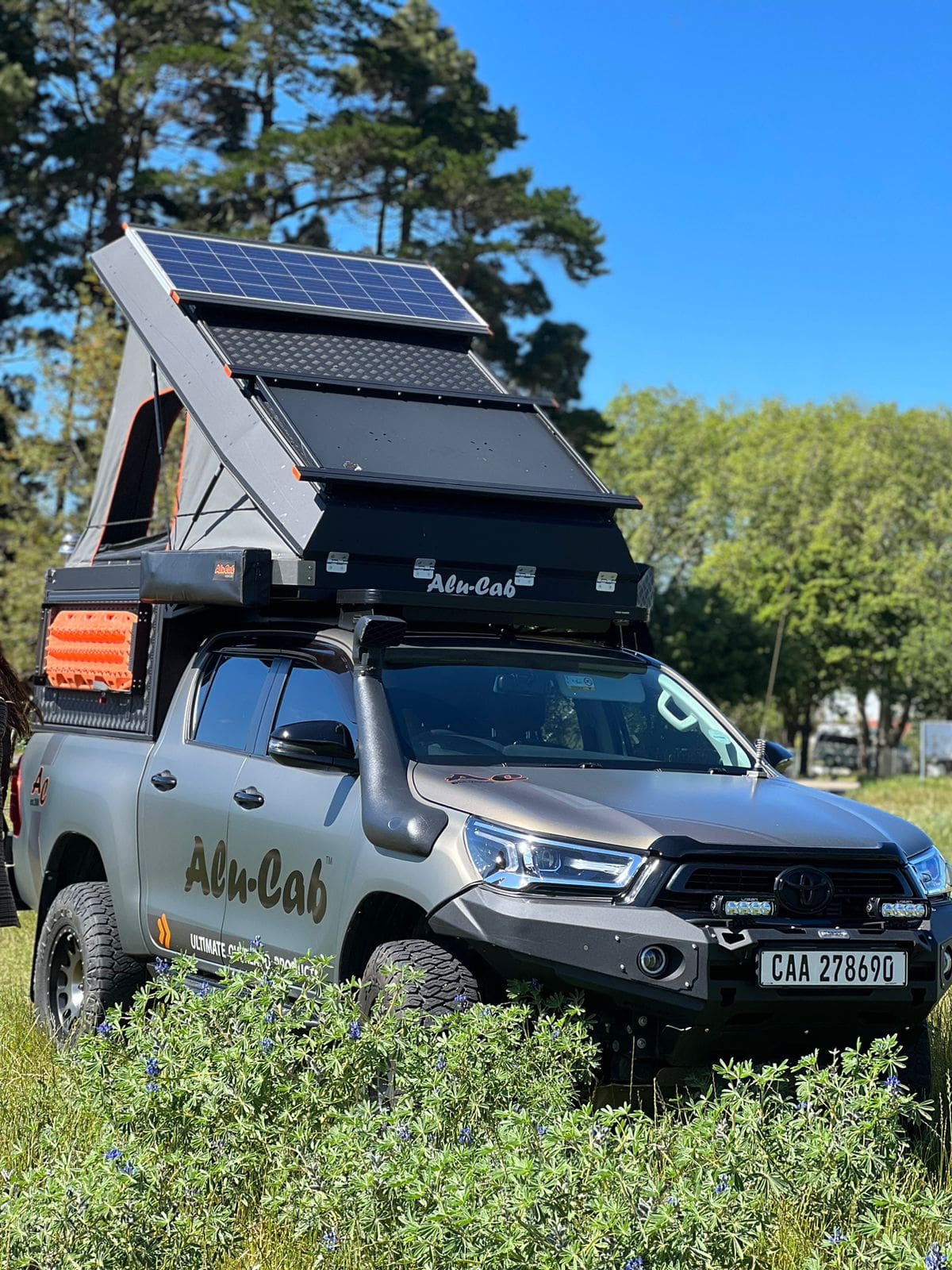 Alu-Cab Roof Rack Tray for load bars