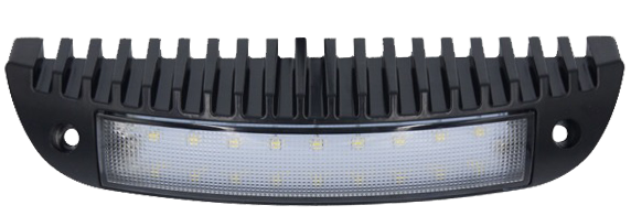 Lumeno IP67 weatherproof white/amber caravan LED light 23cm
