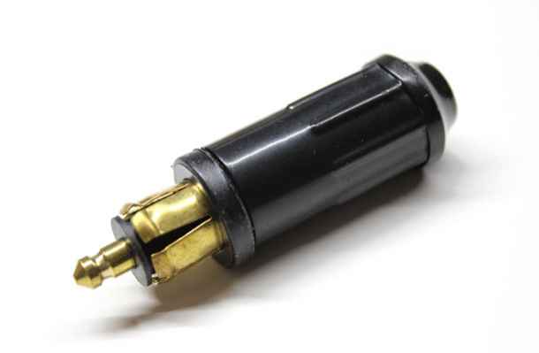 Lumeno male Hella plug rated 12-24V 20A for 12V accessory wiring