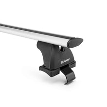 Holdfast SR Wingbar Roof Rack in silver on a JAC T8 Double Cab