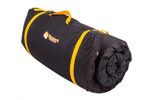 Desert Single Roll-up Mattress — Black