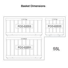 National Luna NL55 fridge basket detail from 4Matt Campers