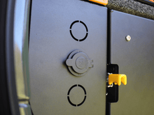 Alu-Cab Jimny Drawer System pulled open in a Suzuki Jimny, photo 6